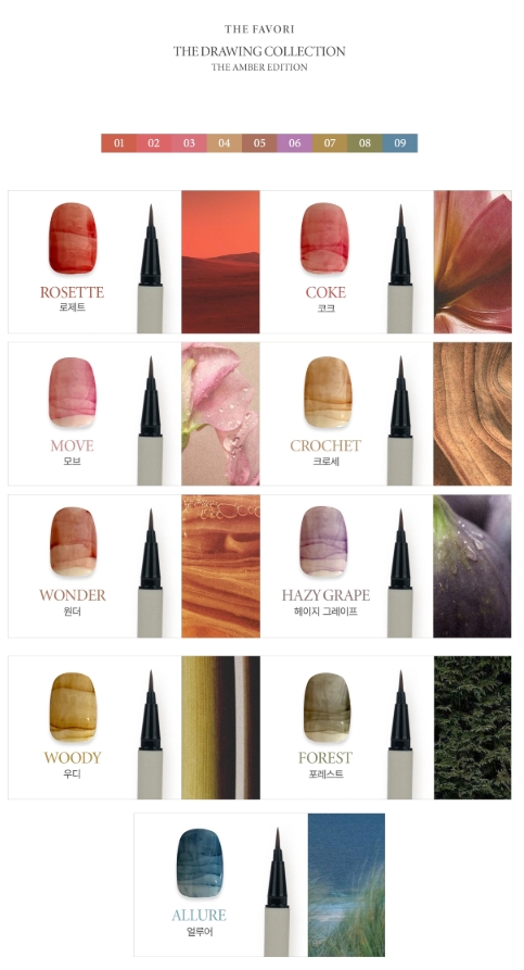 Buy The Favori The Drawing Collection Ver2. [9colors] | Brands – K